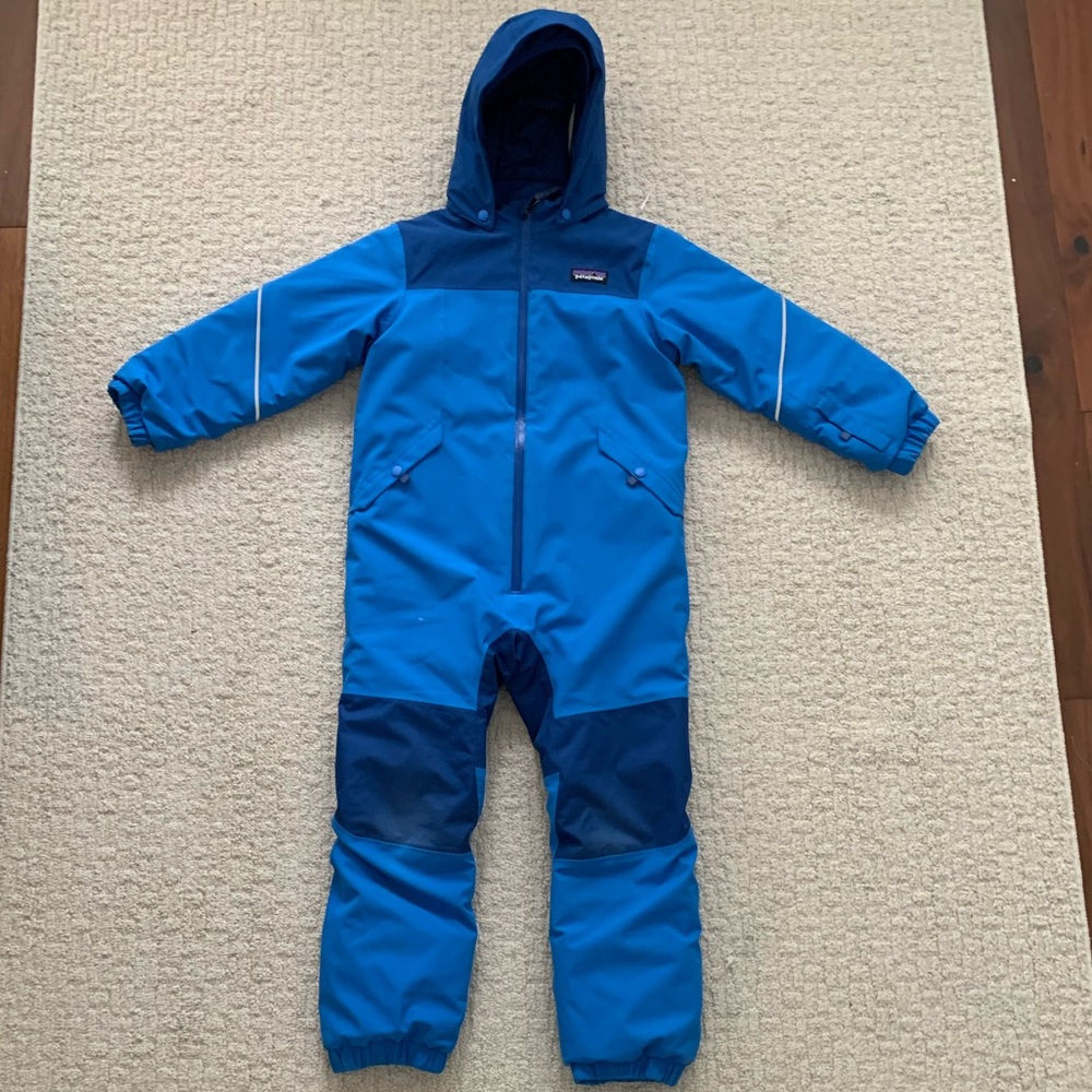 Patagonia Blue Kids Snowsuit